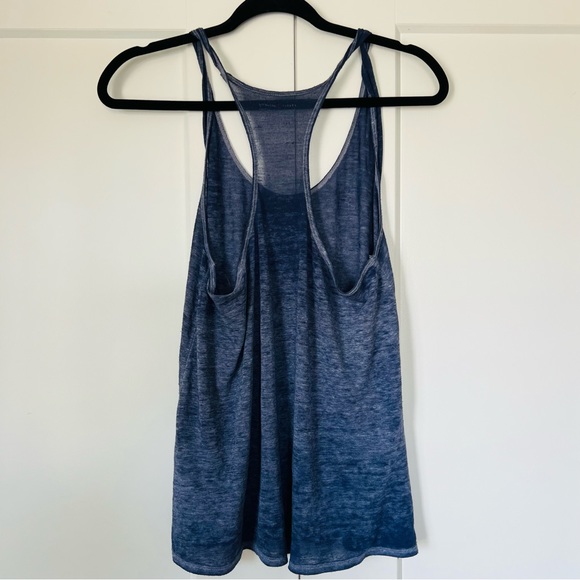 Saturday Sunday by Anthropologie Blue Twist Strap Tank Top Size Small - Picture 5 of 5